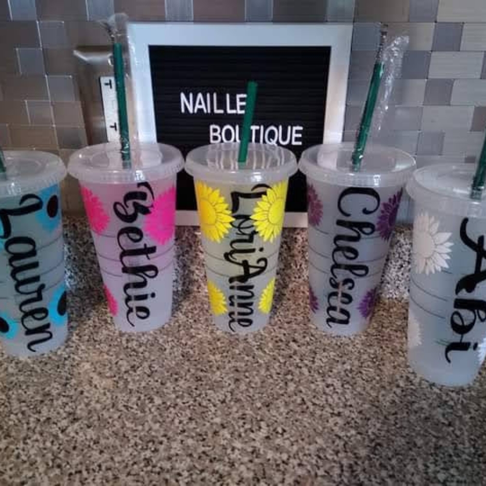 Starbucks cold cups